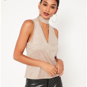 Missguided shirt vest